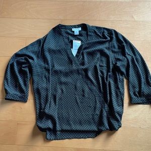 Rachel Zoe Black and White Blouse